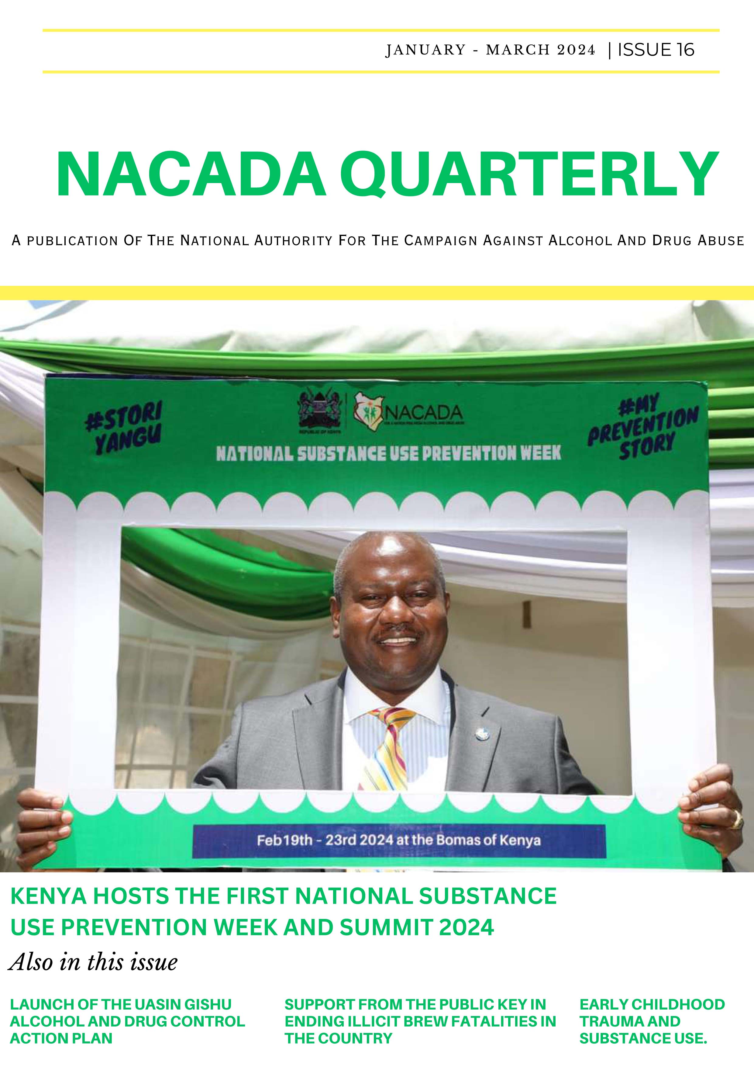 Publications NACADA National Authority for the Campaign Against